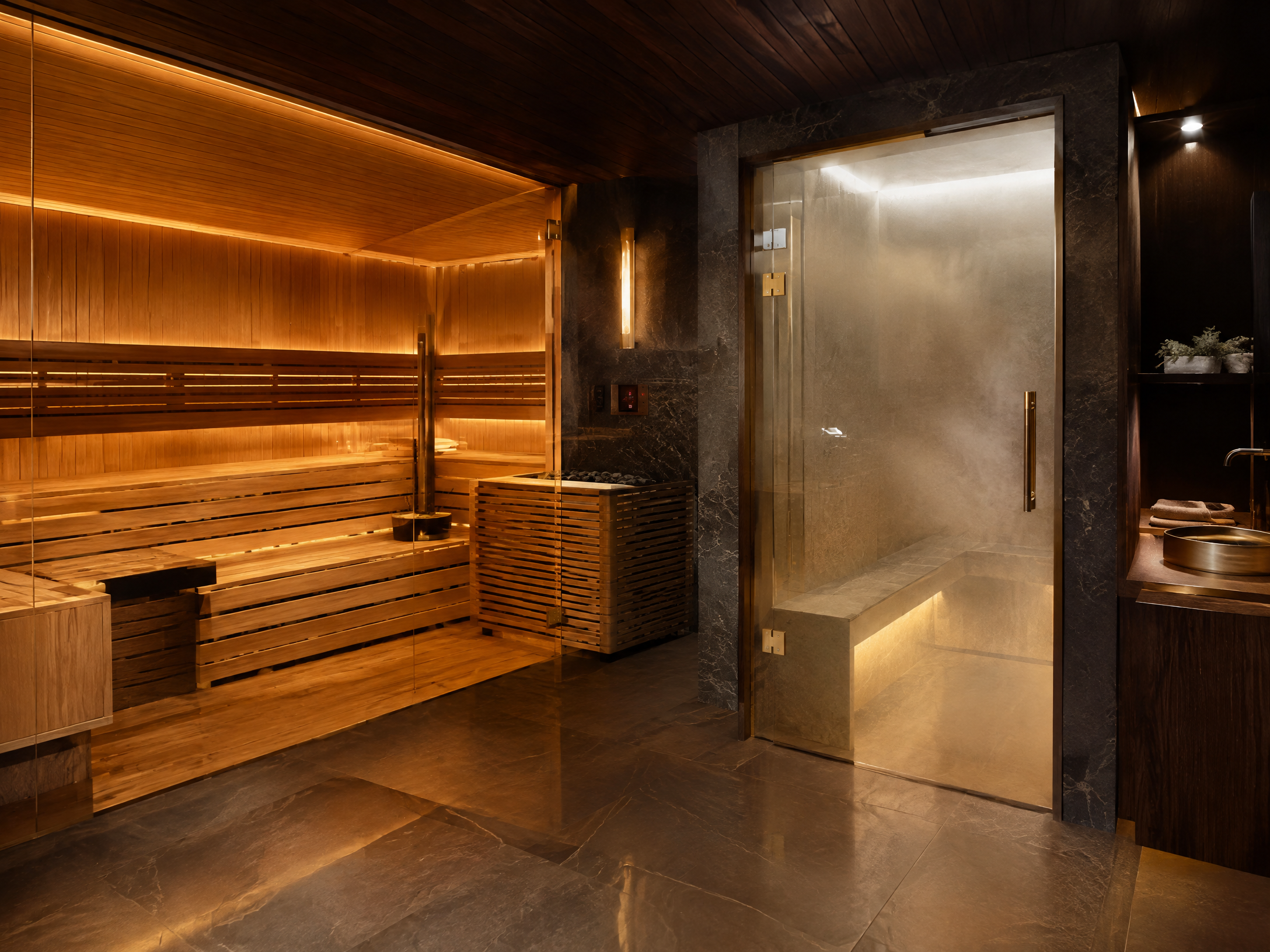Sauna ve buhar odası
